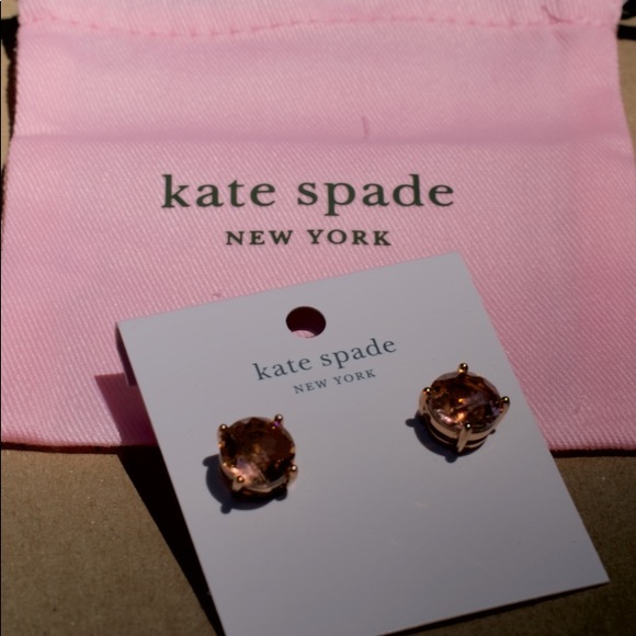 Kate Spade Peach Gumdrop Earrings - Picture 5 of 5